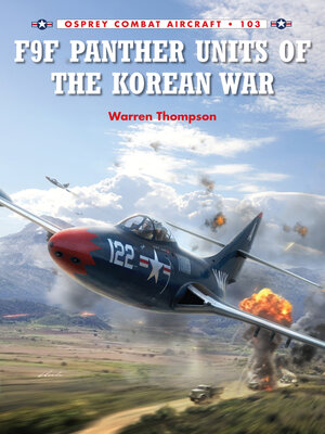 cover image of F9F Panther Units of the Korean War